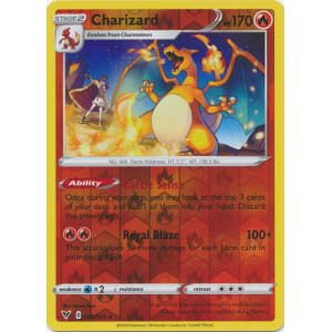 リザードン charizard　reverse foil holo 英語　海外 リザードン charizard reverse foil holo 英語 海外